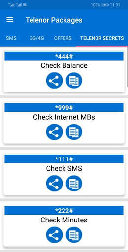Telenor Packages Free screenshot 4