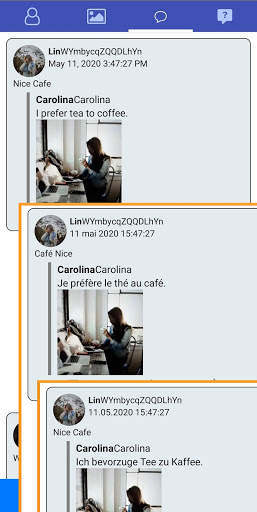 FreeChat - chat with friends all around the world screenshot 3