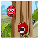 Red Adventurer fun ball - Runner & escape game logo