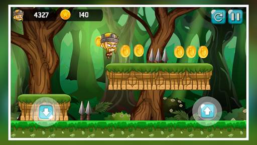 Angry King of Jungle – Jungle Run Adventure Game screenshot 4