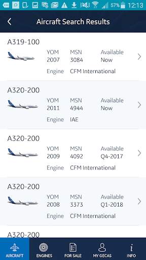 GECAS Customer App screenshot 2