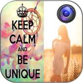 Keep Calm Photo Sticker Editor