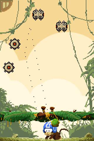 Monkey vs Robots Lite screenshot 2