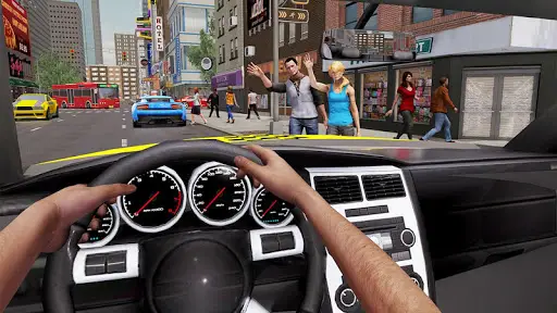 City Taxi Driving Simulator - Free Taxi Games 2021 screenshot 7