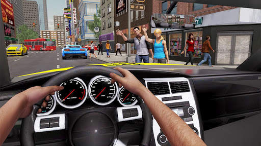 City Taxi Driving Simulator - Free Taxi Games 2021 screenshot 7