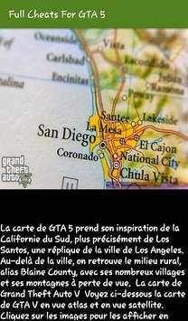 Full Cheats For GTA 5 screenshot 4