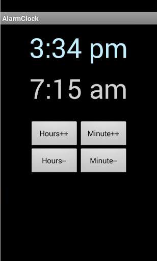 Talking Alarm Clock screenshot 1
