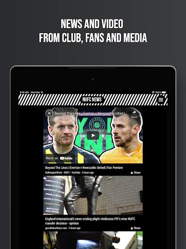 NUFC News - Fan App screenshot 1