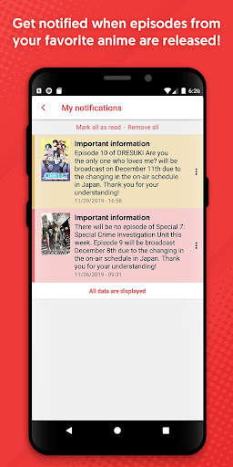 Wakanim for Android TV 4 تصوير الشاشة