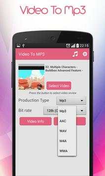 Video To Audio Converter screenshot 3