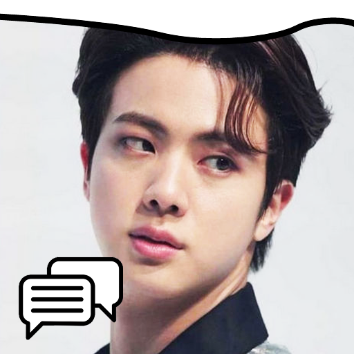 Bts Jin Fake Chat and Call icon