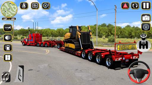 Semi Truck Parking: Car Games screenshot 6