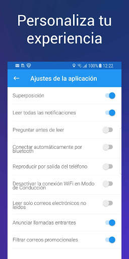 ping: texto a voz. Mensajes, e-mails en voz alta! screenshot 7