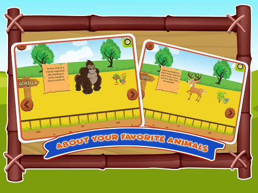 Zoo Animals Sounds Games - Coloring Jigsaw Puzzle screenshot 1