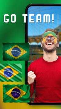 Brazil Flag Photo Editor 2018 2 تصوير الشاشة