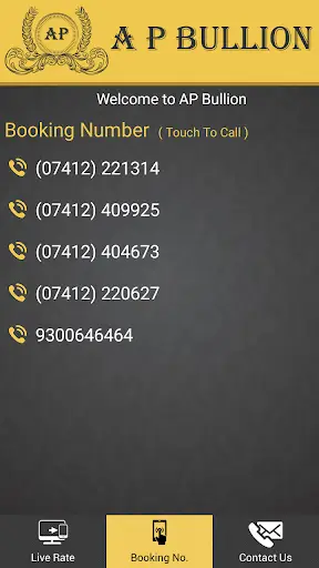 A P Bullion screenshot 2