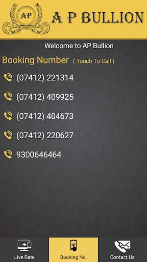A P Bullion screenshot 2