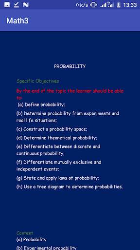 Mathematics Form 3 Notes  K.C.S.E Topical Revision 5 تصوير الشاشة