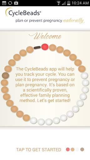 CycleBeads Period & Ovulation screenshot 1