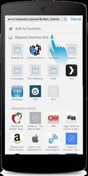 Browser For Android screenshot 2