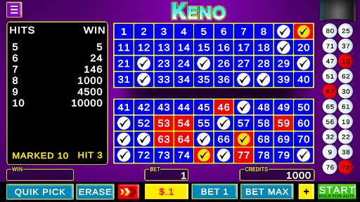Keno - Las Vegas Games Offline screenshot 2