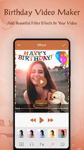 Birthday Video Maker with Music screenshot 4