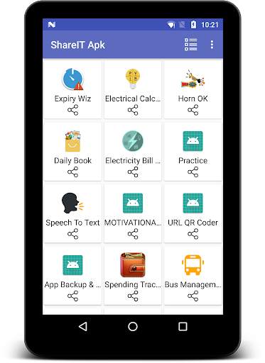 Share Android App 6 تصوير الشاشة
