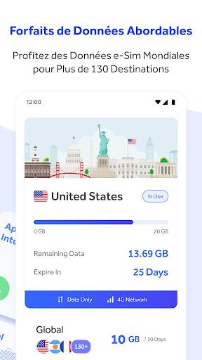 WePhone: Appel Virtuel & SMS screenshot 10
