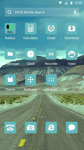 journey-APUS Launcher theme screenshot 2