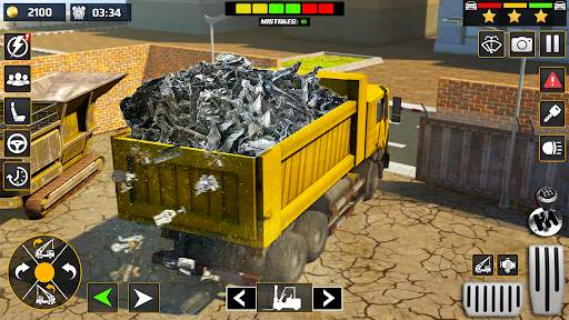 Car Crusher Excavator Games 3d screenshot 6