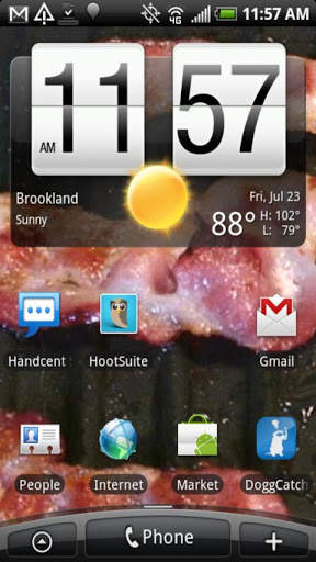 Bacon Live Wallpaper screenshot 1