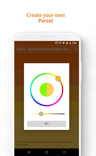 Wavie - Status Bar & Navbar Music Visualizer screenshot 4