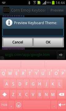 Corn Keyboard - Emoji,Emoticon screenshot 6