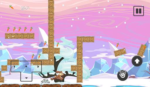 Temple Rabbit Run - bunny games for kids screenshot 3