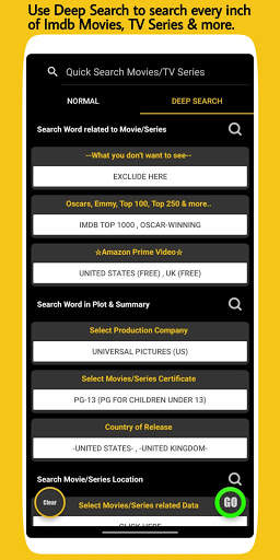 IMDB Search screenshot 2