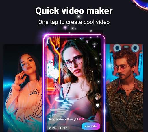 Vibe: Music Video Maker, Effect, No Skill Need screenshot 1