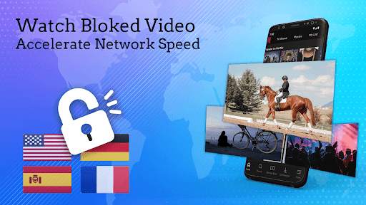 Turbo VPN : Fast, Secure & Unlimited Proxy VPN screenshot 1
