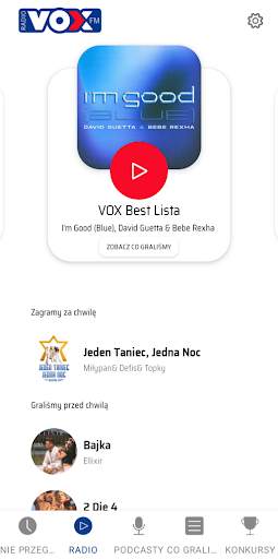 Radio VOX FM radio internetowe screenshot 2
