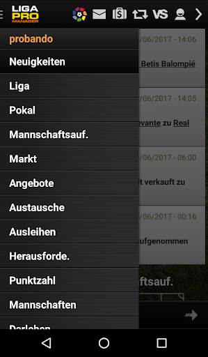 LigaPro Manager screenshot 3