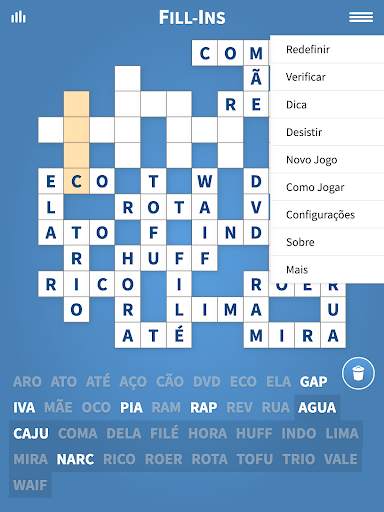 Fill-Ins · Jogos de Palavras screenshot 7