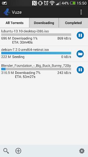 Vuze Torrent Downloader screenshot 1