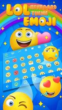 Cute Emoji Keyboard Theme&Funny Emoji for Android 3 تصوير الشاشة