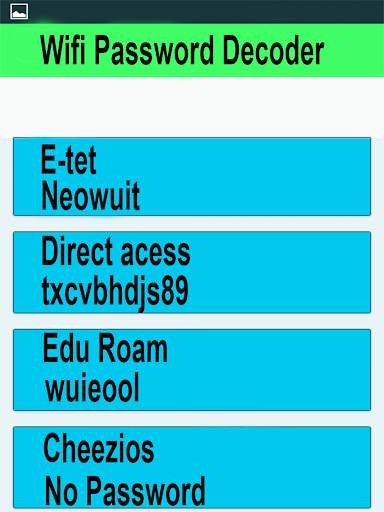 Wifi Password Decoder screenshot 8