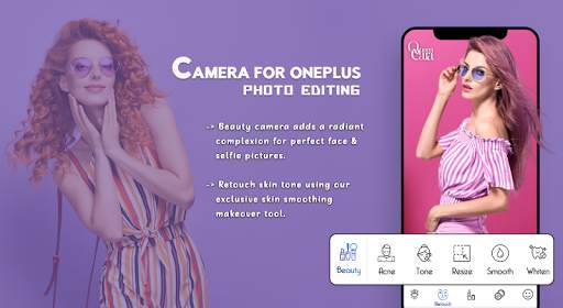 Camera for Oneplus : Shot on Oneplus camera editor screenshot 1