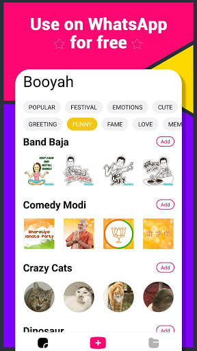 Booyah - Stickers for WhatsApp screenshot 2