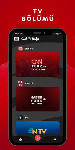 Canlı TV Haber Kanalları screenshot 1