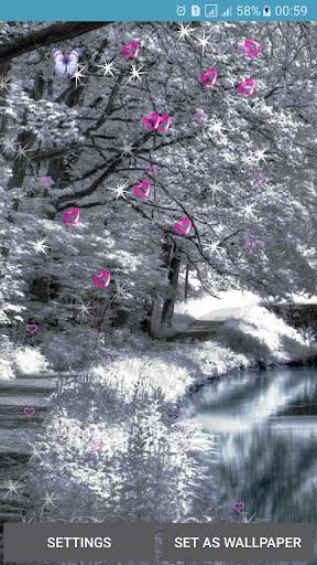 Winter Snow Live Wallpaper screenshot 6