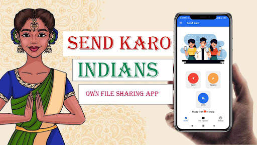 Send Karo - Indian Own File Sharing App screenshot 2