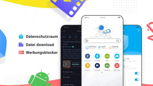 Webbrowser-freies VPN,Video-Download,Privatsphäre screenshot 1