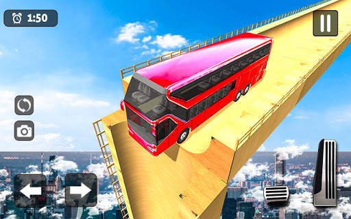 Metro Bus Ramp Stunt Simulator Game screenshot 12